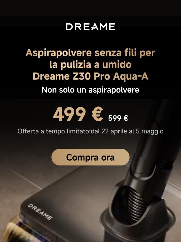 🚀 Non è solo un aspirapolvere — Scopri Z30 Pro Aqua-A