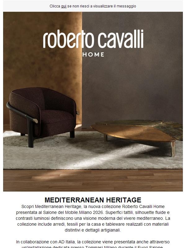 Roberto Cavalli Home