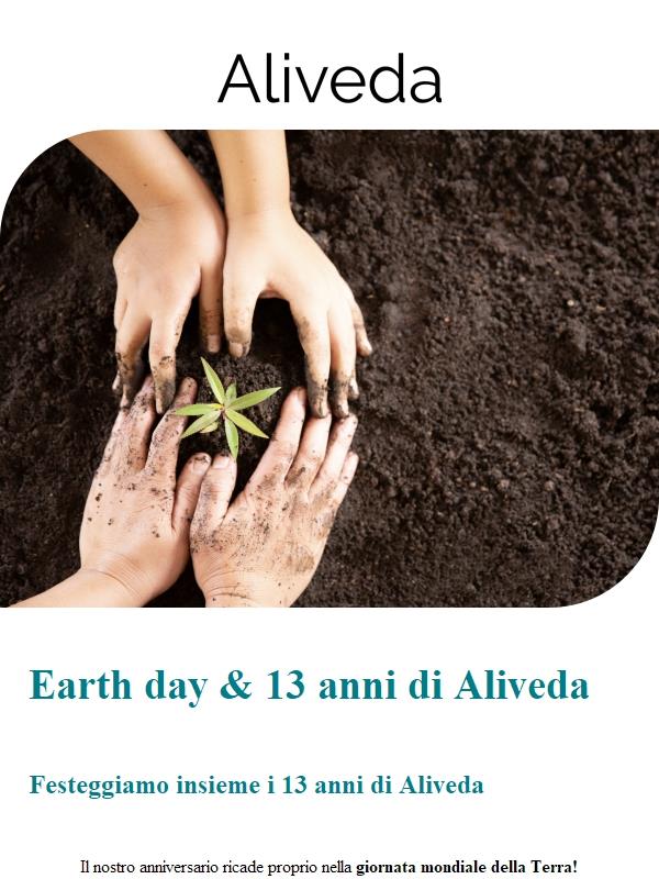 13 anni di Aliveda nella Giornata Mondiale della Terra!