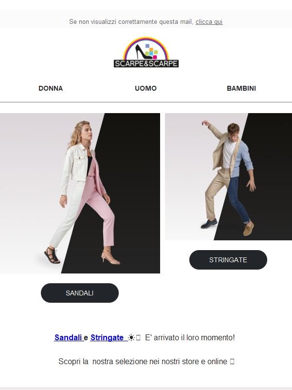 Sandali e Stringate ☀️ E' arrivato il loro momento!