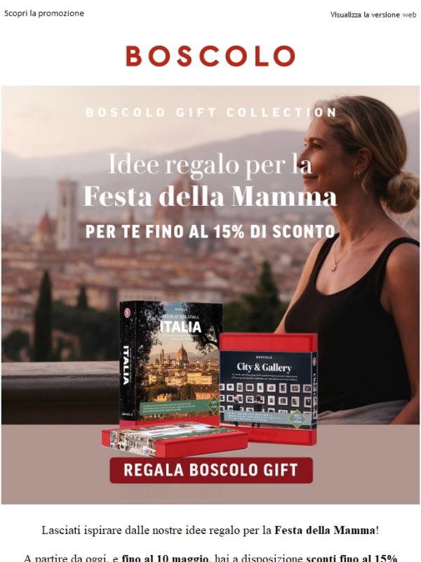 Festa della Mamma: fino al 15% di sconto per te