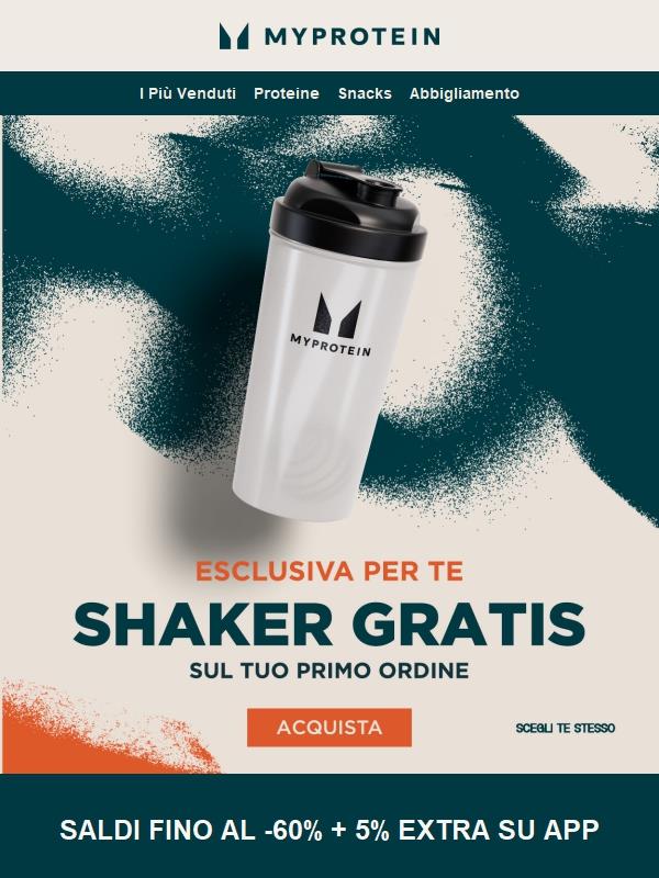 Riparti con uno Shaker GRATIS ​🎁