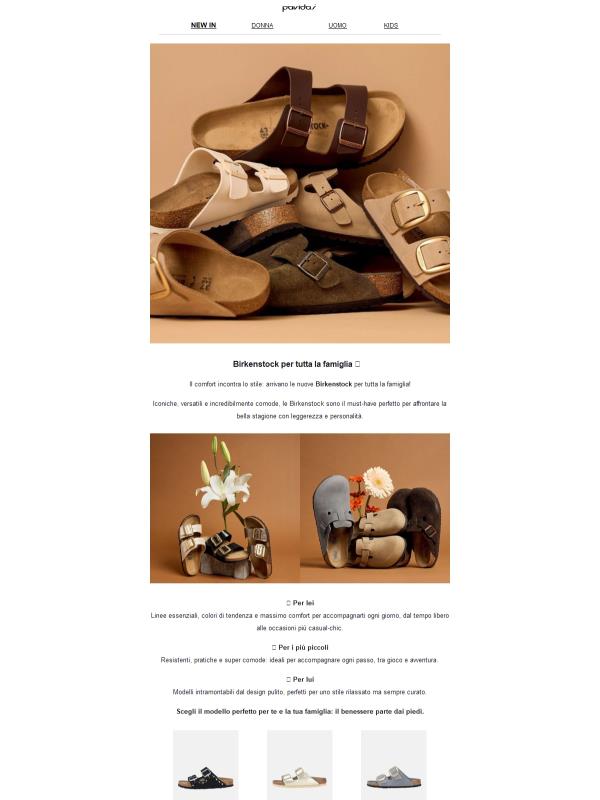 Birkenstock per tutta la famiglia 👣