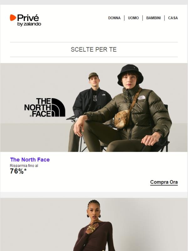 The North Face, GANT, Columbia ⎪ Scopri altre offerte di moda