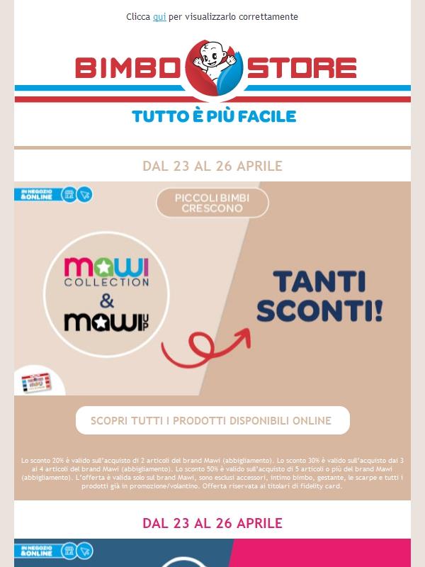 😎 Fino al 26.04 Sconti Giordani, Mawi, PeePoo e Plasmon!