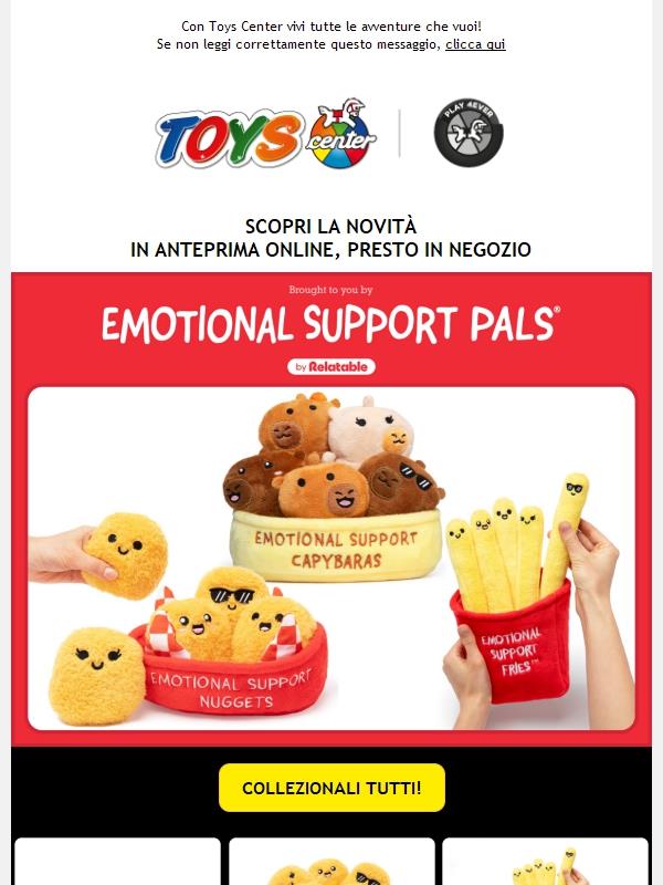 ♟️ PLAY 4EVER - 🍟🧸 Sono arrivati gli Emotional Support Pals!