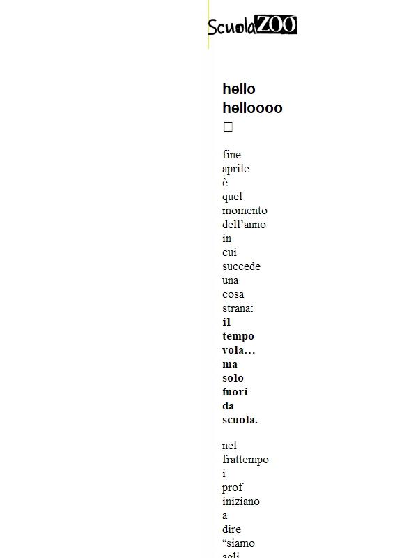 ScuolaZoo Survival Kit #35