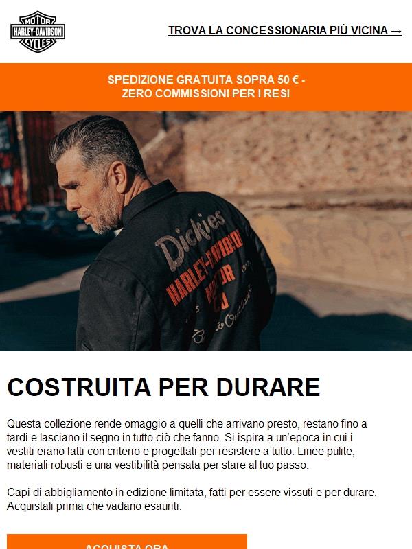 Acquista la collezione Dickies x H-D.