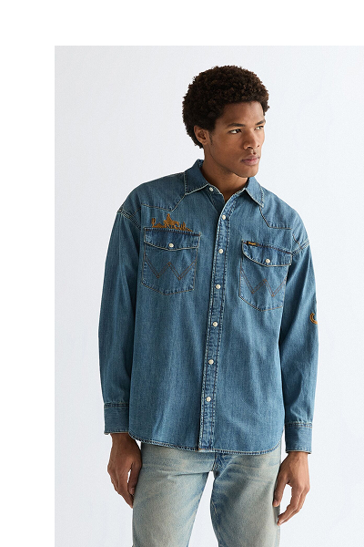 Oversized Western Shirt