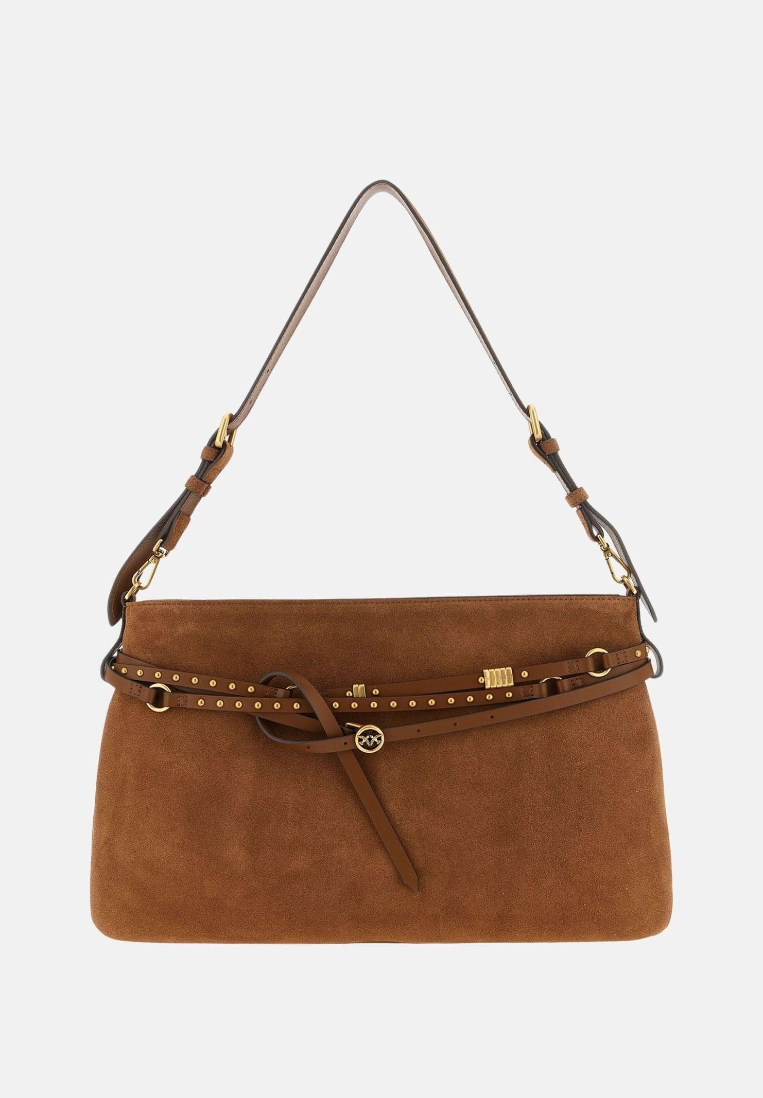 Image of PINKO Shopper Belt Bag Big marrone da donna