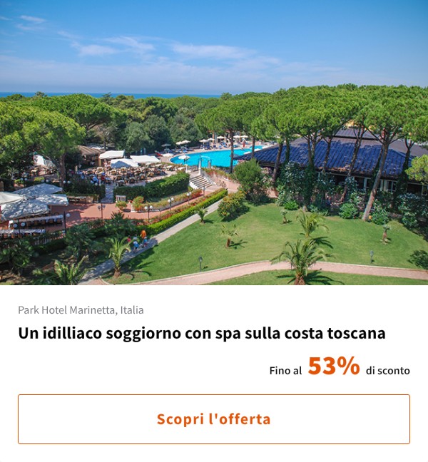 Un idilliaco soggiorno con spa sulla costa toscana