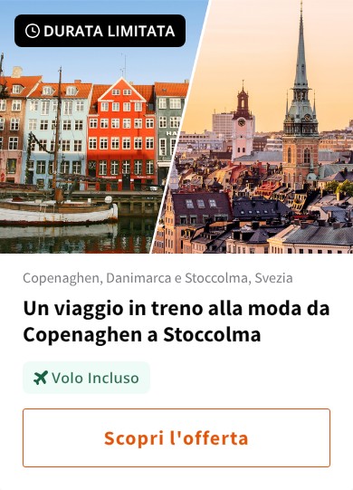Un viaggio in treno alla moda da Copenaghen a Stoccolma