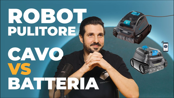 Robot pulitore a cavo o a batteria?