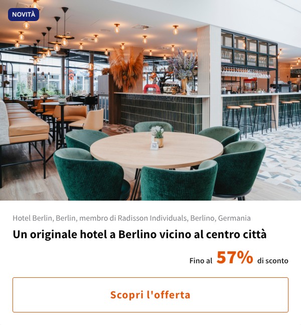Un originale hotel a Berlino vicino al centro città