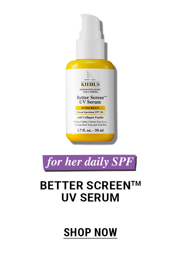 for her daily SPF
