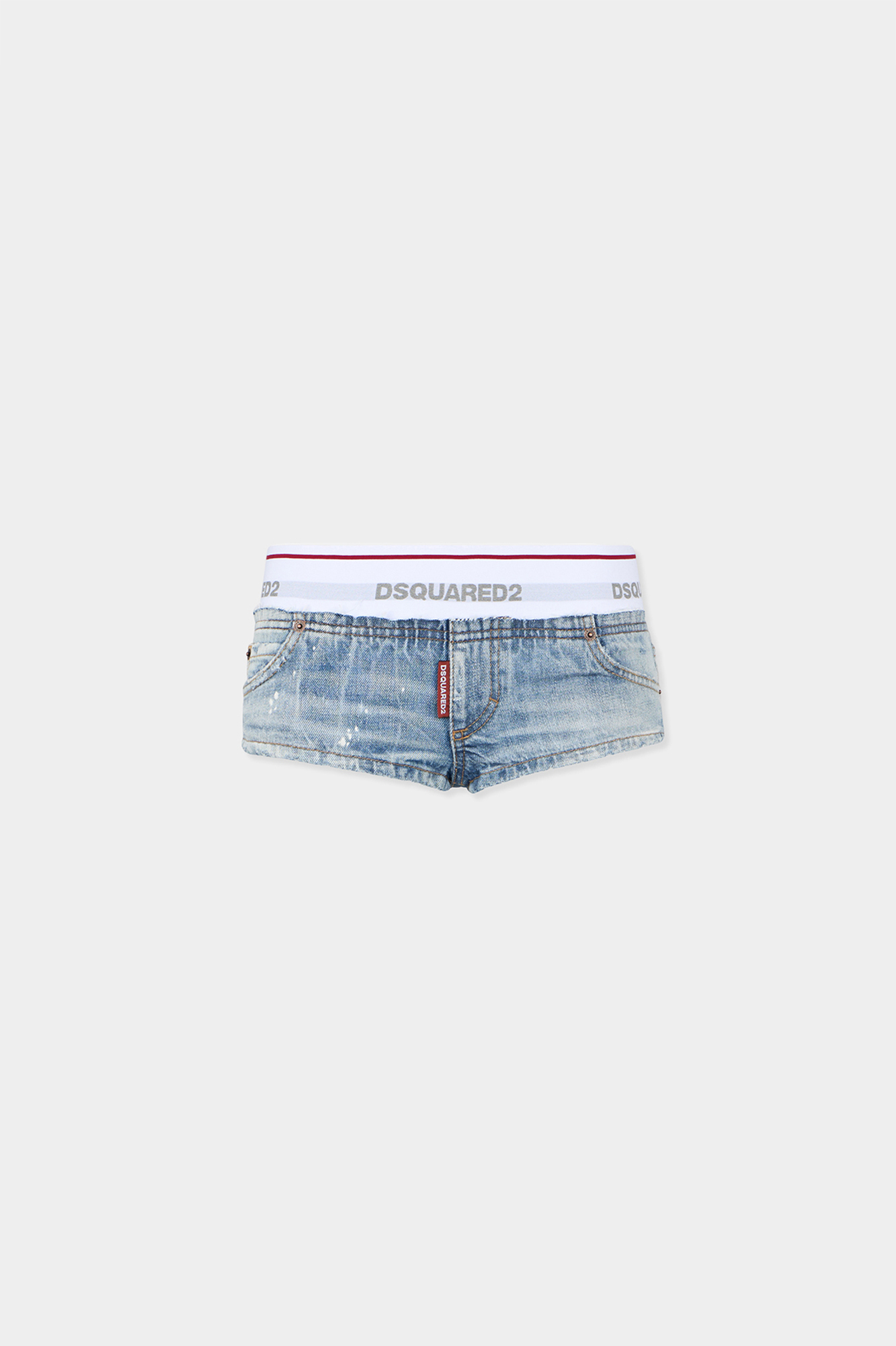 Light Undle Jean Hot Pants