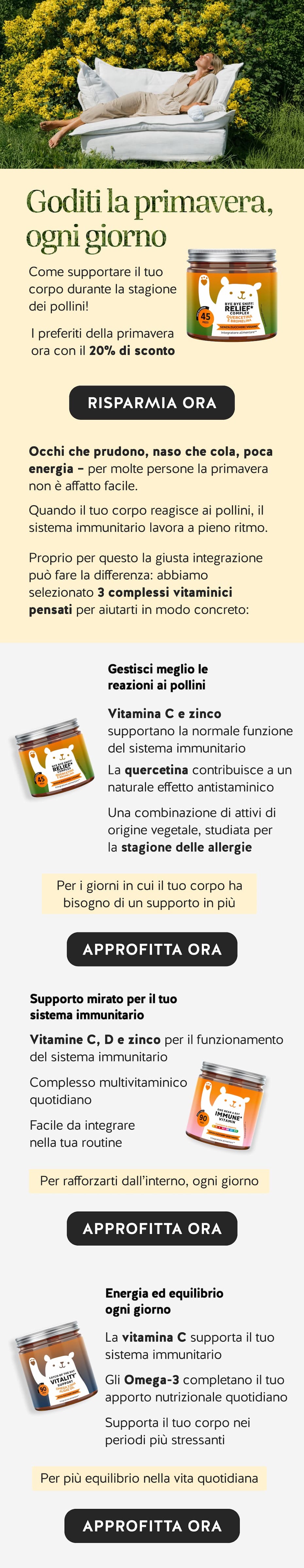 RISPARMIA IL 20% SU TUTTO