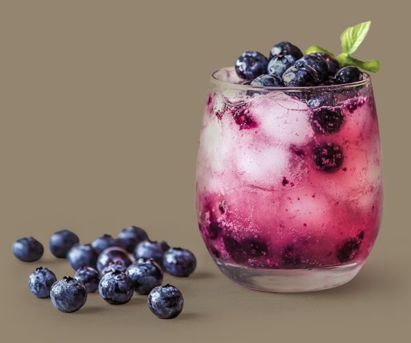 Collagene al gusto di mirtillo