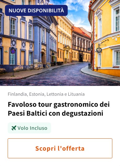 Favoloso tour gastronomico dei Paesi Baltici con degustazioni