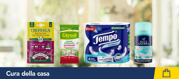Prodotti per la pulizia e la cura della casa