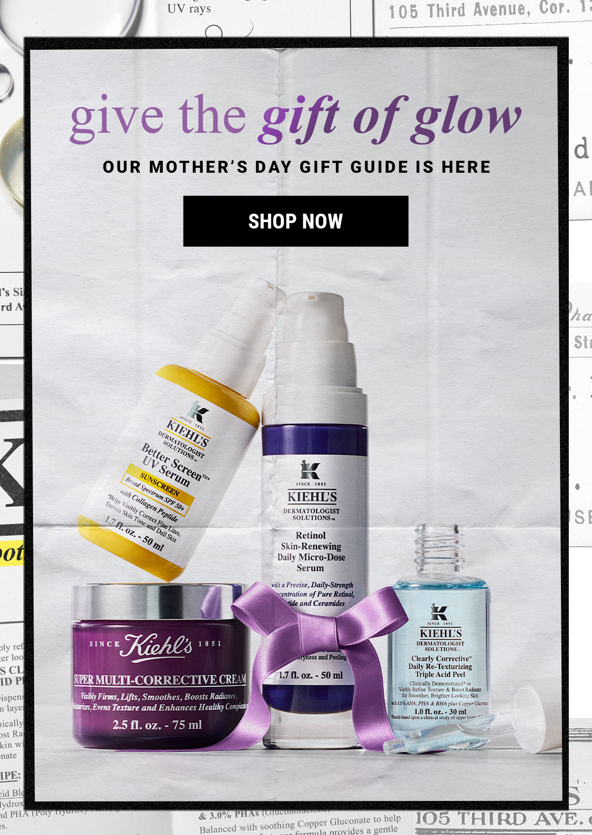 give the gift of glow