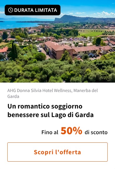 Un romantico soggiorno benessere sul Lago di Garda