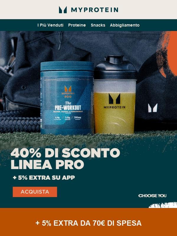 Imperdibile 💥 -40% sulla Linea PRO