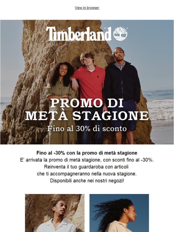 Fino al -30%. Consideralo un promemoria.