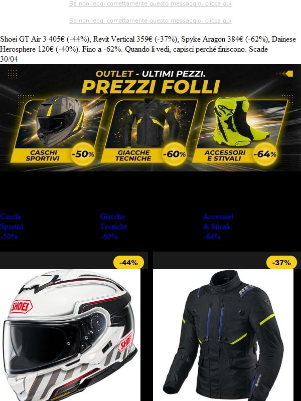 Fino a -64%. Quando li vedi, capisci perché stanno finendo.