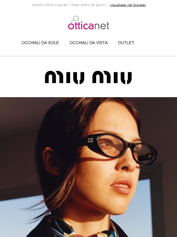 Online la Nuova Collezione Miu Miu Eyewear