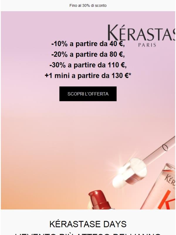 Sono iniziati i Kérastase Days