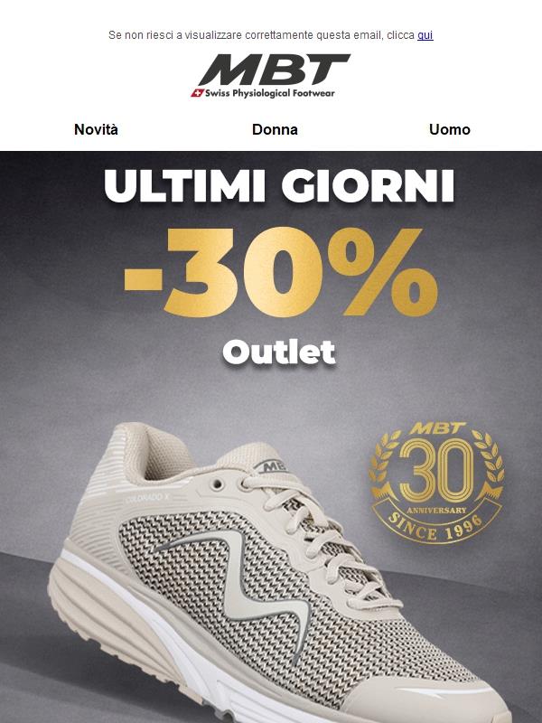 Ultimi giorni: -30%