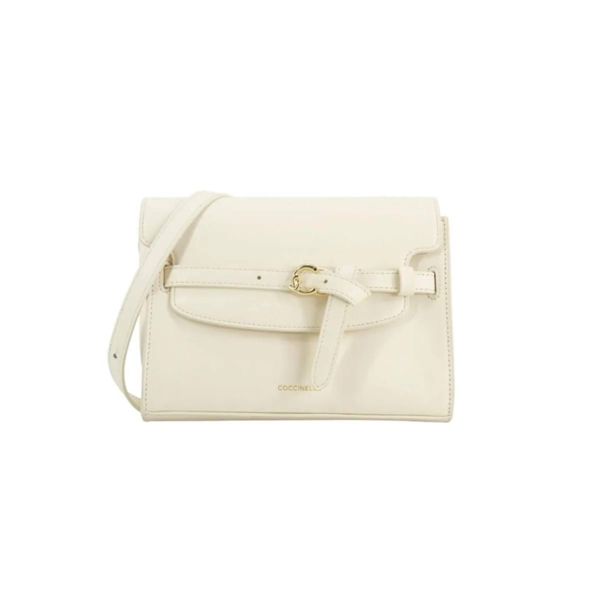 Coccinelle Sabine Borsa Crossbody in Pelle Perla