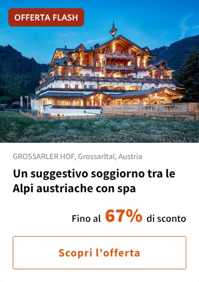 Un suggestivo soggiorno tra le Alpi austriache con spa