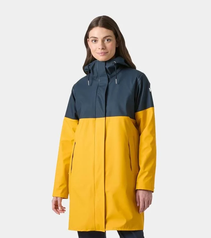 Women's Moss Block PU Raincoat