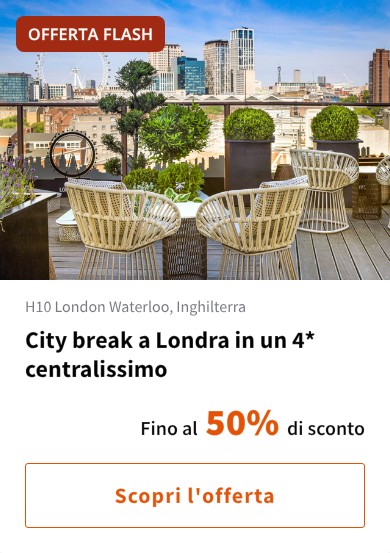 City break a Londra in un 4* centralissimo