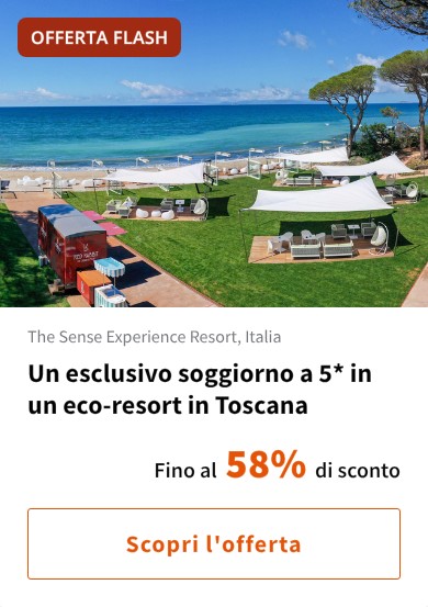 Un esclusivo soggiorno a 5* in un eco-resort in Toscana