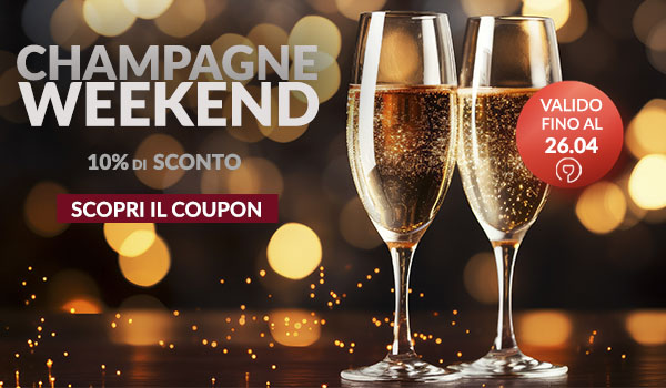 Champagne in promo: -10%