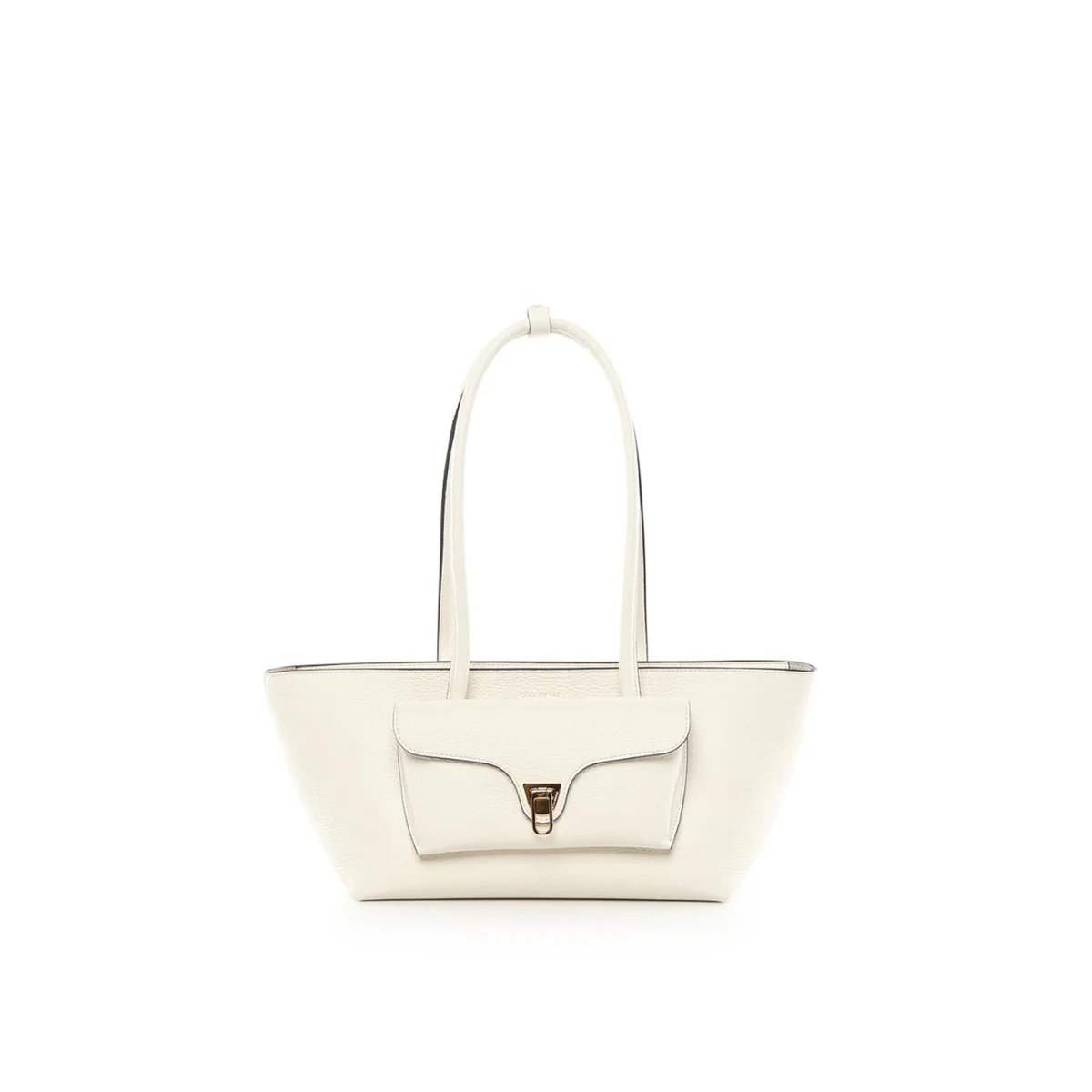 Coccinelle Beat Double Borsa in Pelle Pearl