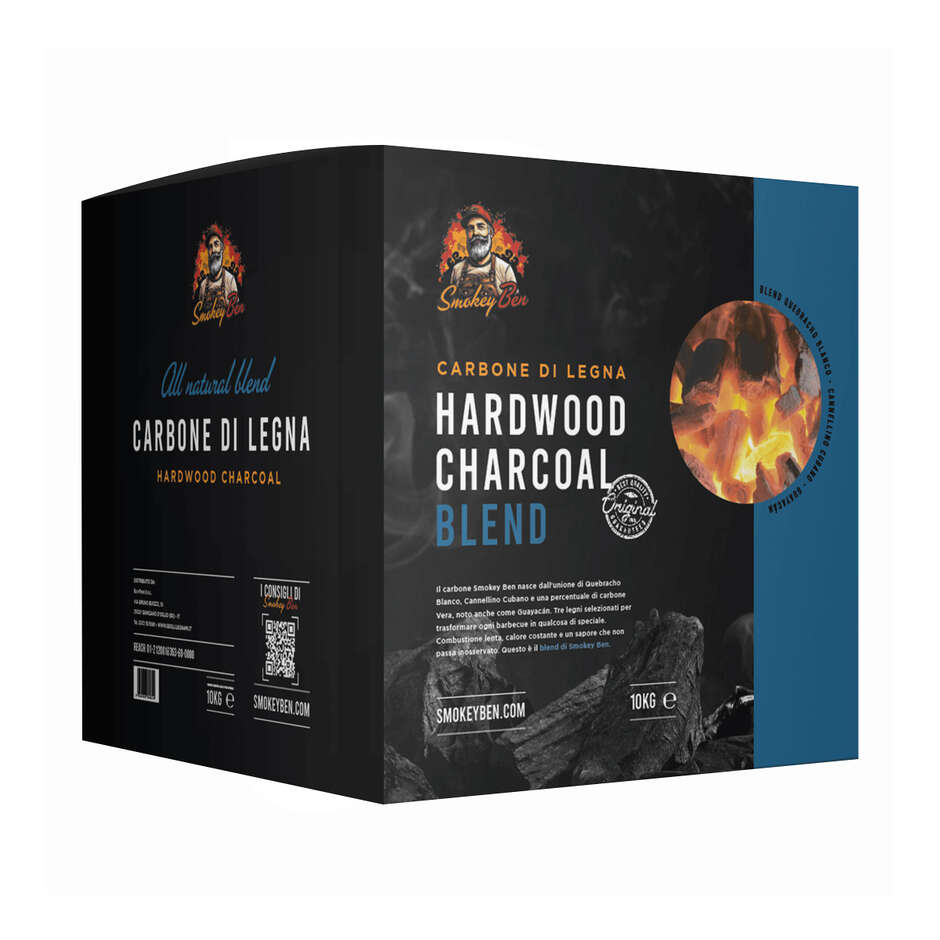 Carbone di Legna Smokey Ben (10 Kg)