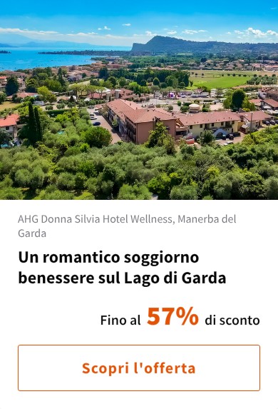 Un romantico soggiorno benessere sul Lago di Garda