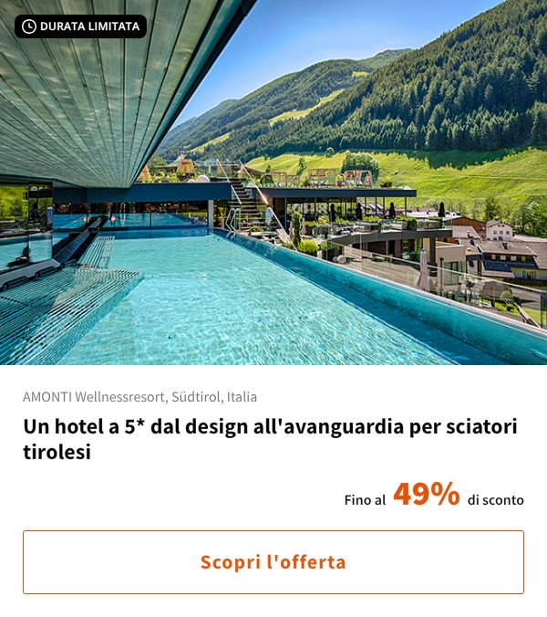 Un hotel a 5* dal design all'avanguardia per sciatori tirolesi