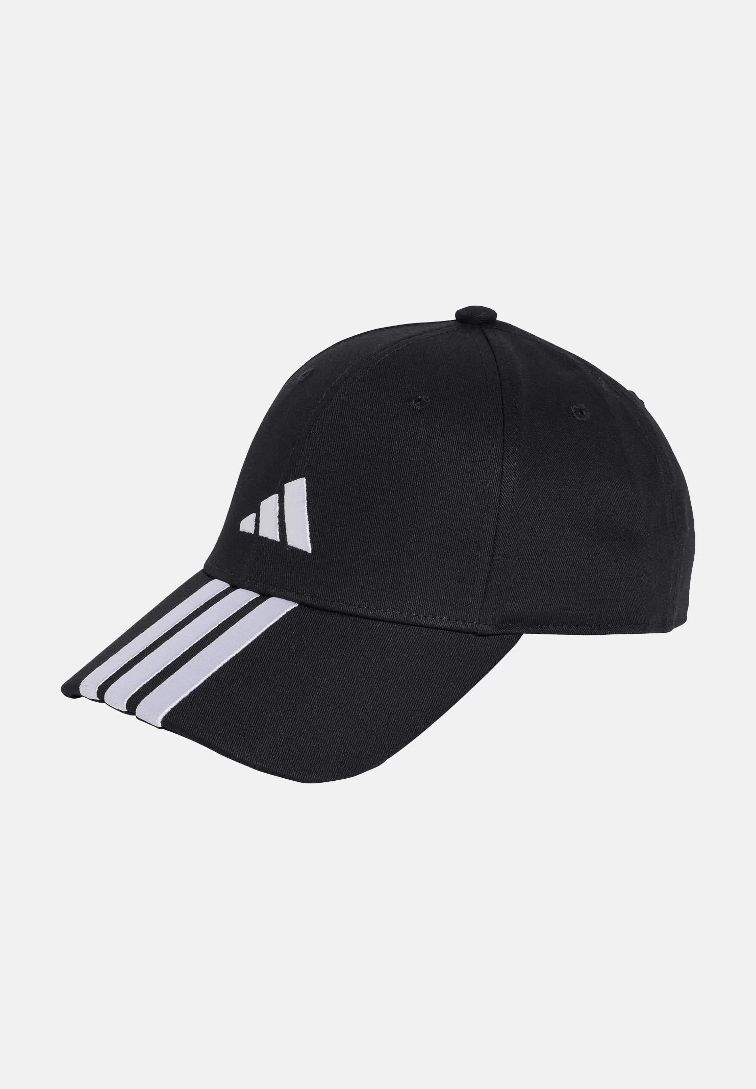 Image of ADIDAS PERFORMANCE Cappello con visiera 3-Stripes New Logo nero per uomo e donna