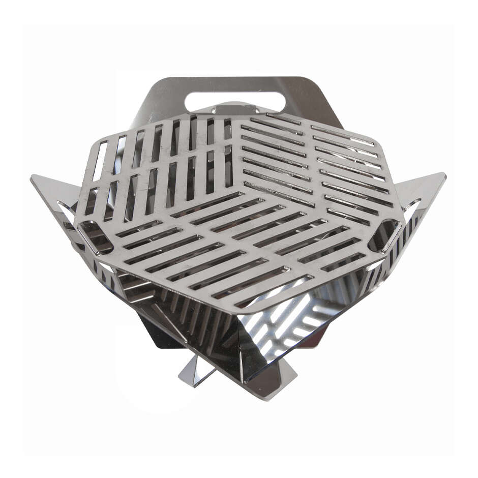 Barbecue da campeggio portatile acciaio inox AISI 304