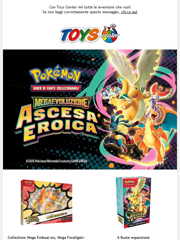 ⚡🪄 Scopri le nuove uscite Pokémon e Magic!