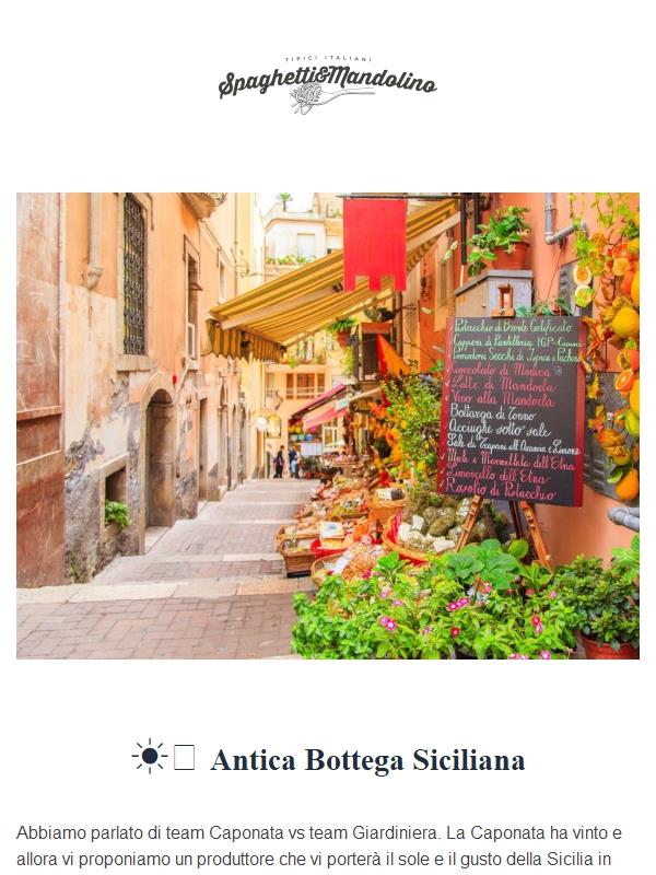 🍆 + 🍅 + ☀ = Caponata | Scopri Antica Bottega Siciliana