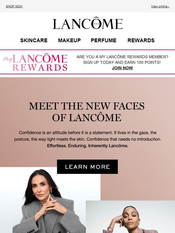 Bold & Enduring: Zoe Saldaña x Demi Moore