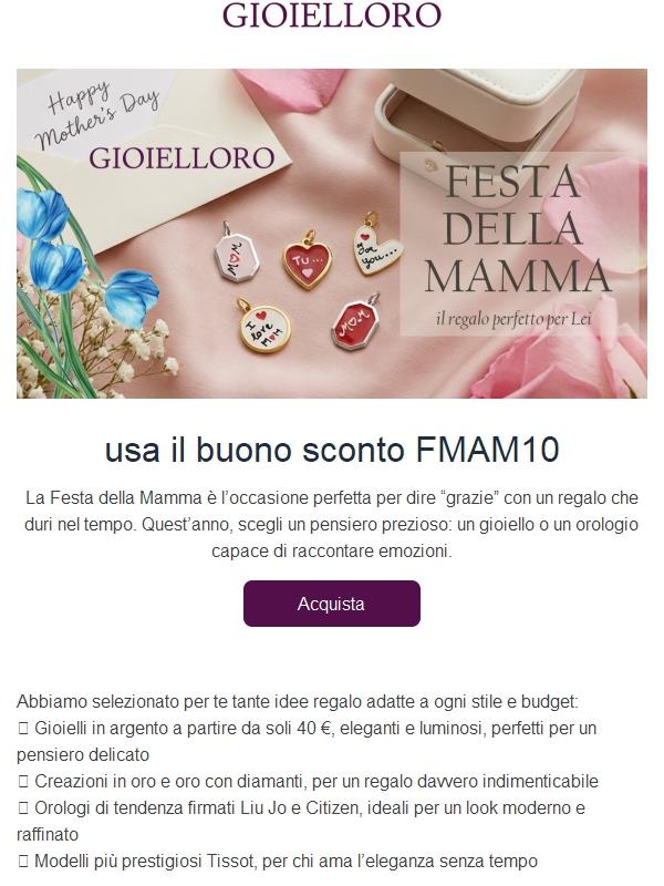 Idee regalo per la Festa della Mamma 💐