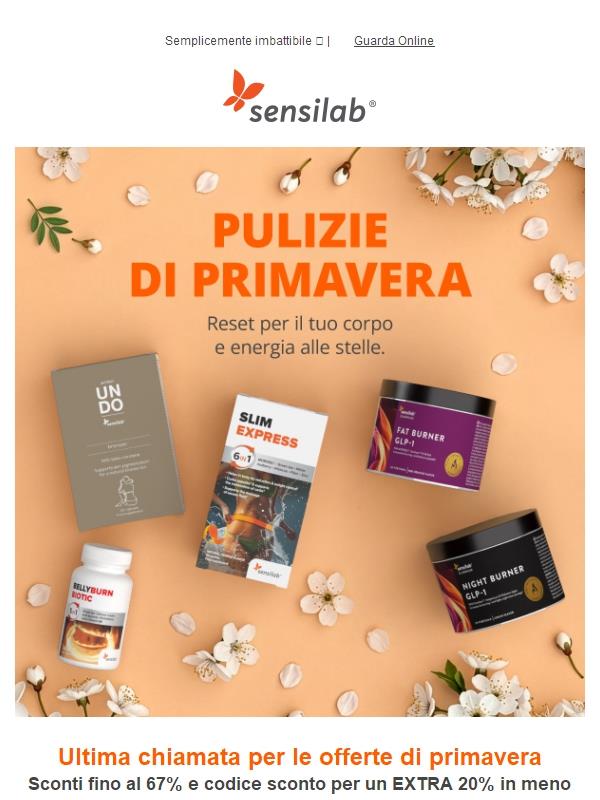 Abbiamo riattivato il tuo codice sconto!🏷️