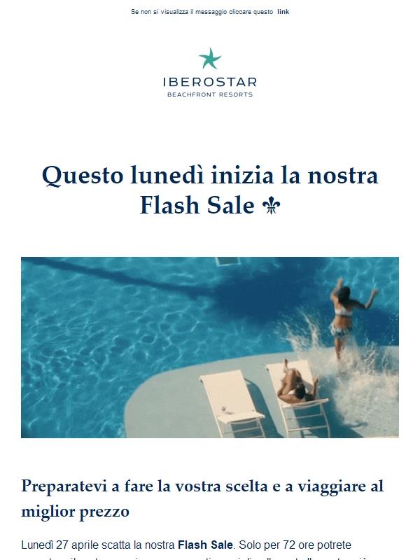 Lunedì scatta la nostra Flash Sale! ⏳
